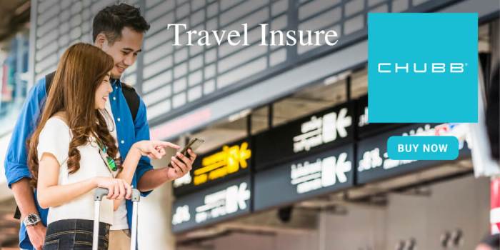 Buy Travel Insurance Online - Chubb Travel Insurance Thailand